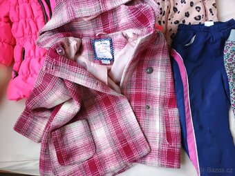 Zimní dívčí bundy, kabátek, podzimní bundy, zateplené legíny - 3