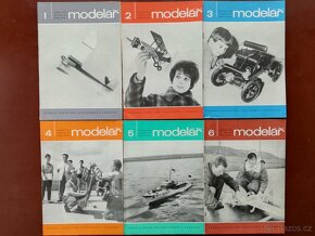 Časopis Modelář ročníky 1963, 1964, 1965, 1966, 1967 - 3