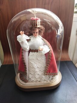 Starožitná Svatá panenka s děťátkem. - 3