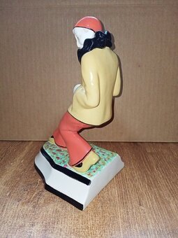 Soška Pierota ART-DECO z.n. ROYAL DUX Top stav výška 26cm ší - 3