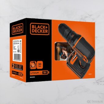 Akuvrtačka Black Decker BDCDC18B - Nová - 3