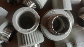 PPR koleno 25x3/4" s kovovým závitem vnějším NOVÉ - 3