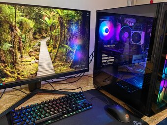 HERNÍ PC sestava MSI RGB AMD 5600x RX 7600 - 3