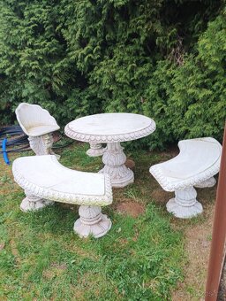 Zahradní nábytek betonový - 3