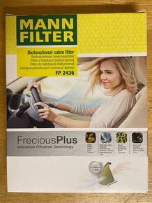 Kabinový filtr MANN-FILTER FP 2436, FORD, nový - 3