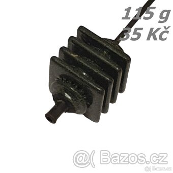 Rybářská krmítka Sendvič průběžná 45-155 g: sleva 30% - 3