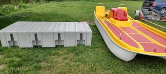 Plovoucí přístavní molo z plastových plováků M50 - 3