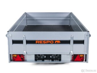 Nebržděný přívěsný vozík RESPO L150, 245x150 cm, 750 kg - 3