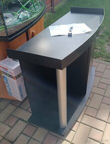NOVÝ černý akvarijní stolek 100 x 40 x 67 cm - 3