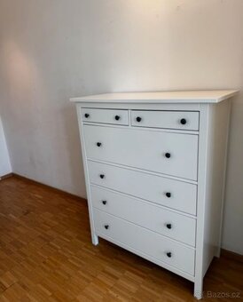 HEMNES KOMODA BÍLÉ MOŘIDLO - 3