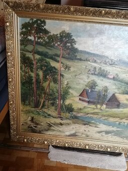 Starý obraz 80x130cm - 3