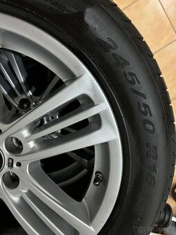 BMW X3 Letni sada kol 245/50 R18 5x120 - 3