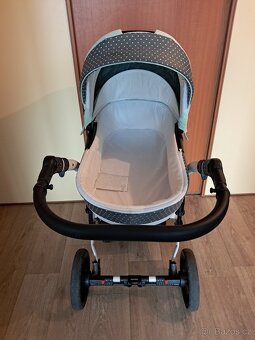 Kočárek zn. Kunert Mila, barva mint - 3