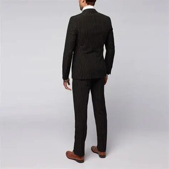 HUGO BOSS LUXUSNÍ SLIM PÁNSKÝ OBLEK- M - 3