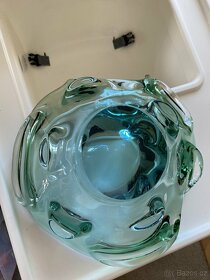 Mísa z hutního skla - neobvyklá - 3