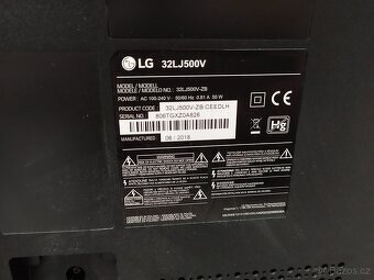 (PRODÁNO) TV LG 32LJ500V na náhradní díly - 3