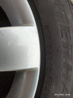 Prodám Al disky i pneu na Peugeot 5008 - 3