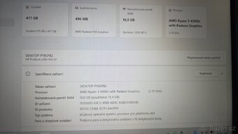 HP Probook 435 G7, 16/256GB,Dotykový + pero HP - 3