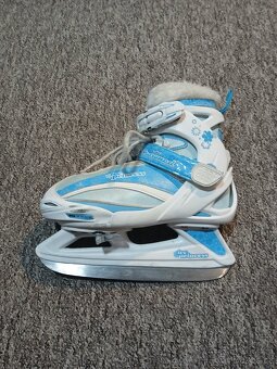 Dětské lední brusle s upravitelnou velikostí 32-35 - 3