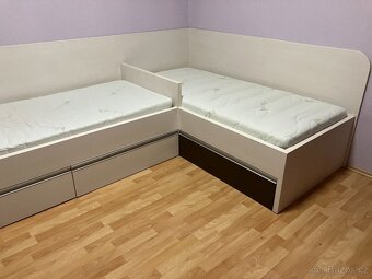 Rohová dvojpostel - 3