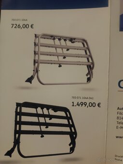 Nosič kol na VW  T6,1 - 3