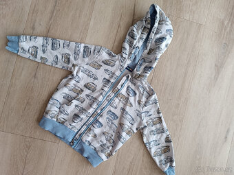 Dvě mikiny na zip, velikost 98-104 - 3