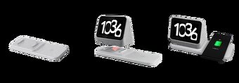Lenovo Smart Clock 2 + Wireless station Grey - 3