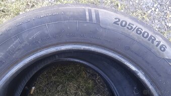 Letní pneu 205/60/16 vzorek 5mm 2 ks - 3