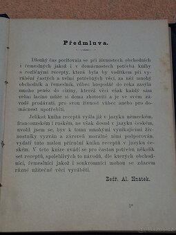 První česká kniha receptů Bedřich.Al.Hnátek - 3