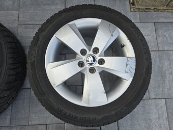 Škoda fabia alu kola 5x100 r15 ET38 - 3