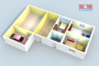 Prodej rodinného domu, 80 m², Chlístovice - Zdeslavice - 3