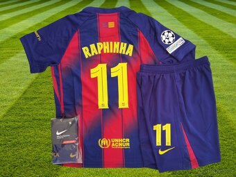 dres RAPHINHA FC Barcelona home edition 25/26 115-165 cm - 3