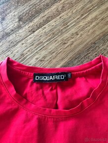 Triko Dsquared 2 červené - 3