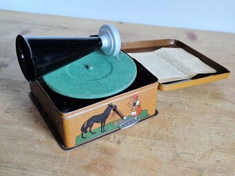 Starožitný gramofon Bing Pingmyphone, 1920-1932, Německo - 3