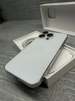 iPhone 14 Pro, 256 GB, Silver / Bílý - PERFEKTNÍ STAV - 3