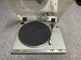 gramofon starý gramofon retro audio gramofon JVC na díly - 3