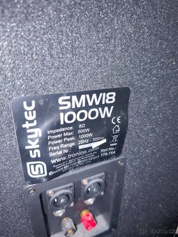 Sestava reproduktorů a zesilovače - 3