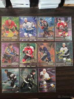 Predám hokejové kartičky z 90 rokov (UD,Top.,metal, pacific. - 3