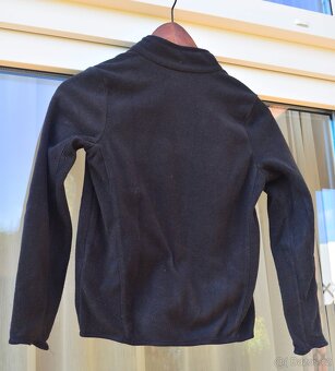 Dětská fleecová mikina zn. QUECHUA, černá - 3