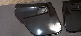 Subaru impreza 2001-2007 carbon výplně dveří zadni - 3