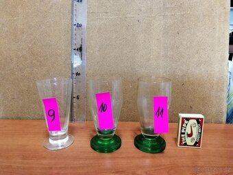 PRODÁM JEDNOTLIVÉ STARÉ SKLENIČKY - 3