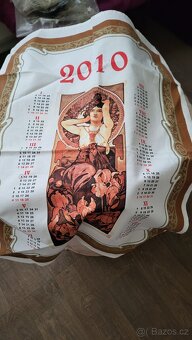 Retro látky + ubrus - 3