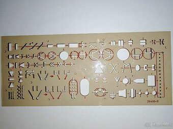 Souprava Elektro šablon - 3