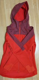 Dámská softshellová bunda červená zateplená zn. SILVINI - S - 3
