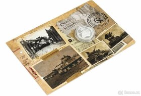 Stříbrná mince Obrněná technika - M4 Sherman proof - 3