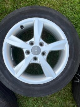 Prodám kompletní sadu alu kol 5x112/16 - 3