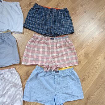 7 x BAVLNĚNÉ TRENKY TOMMY HILFIGER vel. L - 3