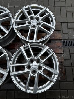 Alu kola, disky r17 5x108 Rial Astorga Polar Silb. - 3