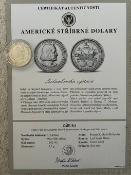 Sada amerických a kanadských stříbrných mincí - 3