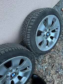 Originální alu kola BMW 17” - 225/45 R17 – zimní – TOP STAV - 3
